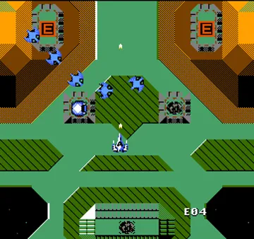 Alpha Mission (USA) screen shot game playing